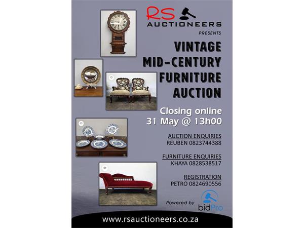 Vintage / Mid-Century Furniture Auction 3